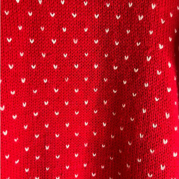 Vintage Deans Of Scotland Wool Christmas Sweater Womens Size Large - Picture 4 of 5